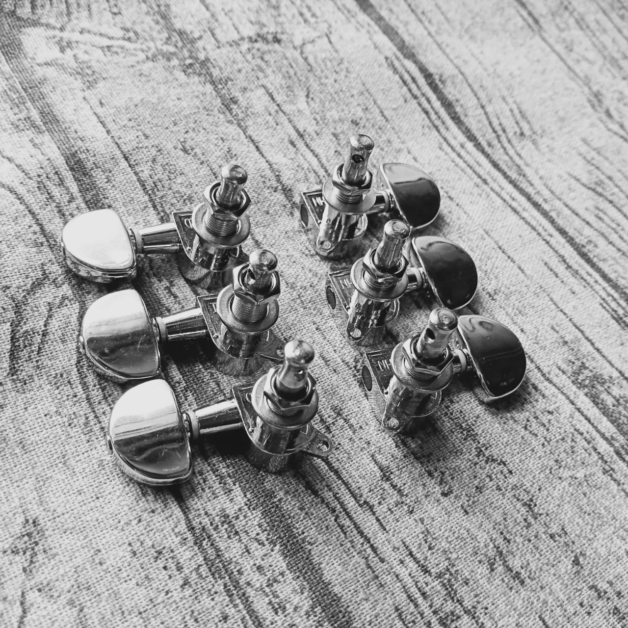 combo 6 khóa đàn guitar (khóa đúc ) inox dành cho đàn guitar