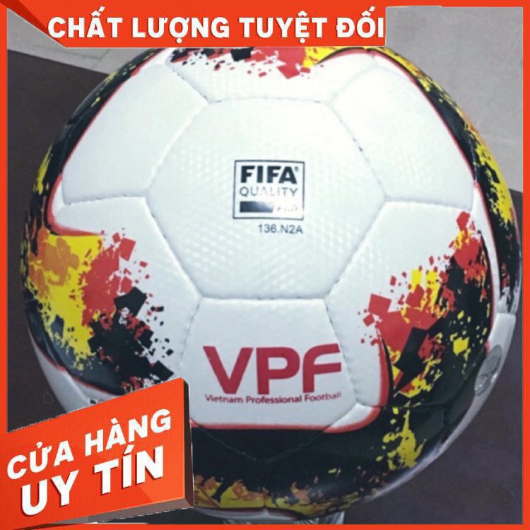 Quả bóng đá Động Lực UHV 2.07 Galaxy (màu đỏ-trắng)