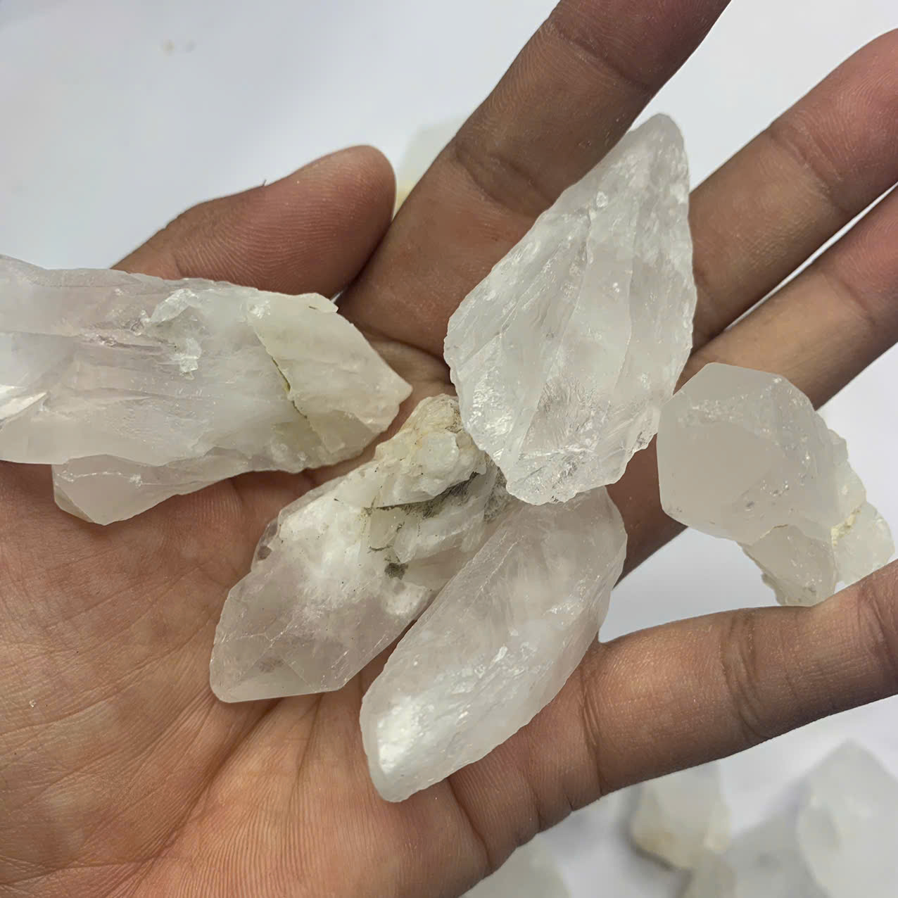 100g tinh thể đá thạch anh trắng