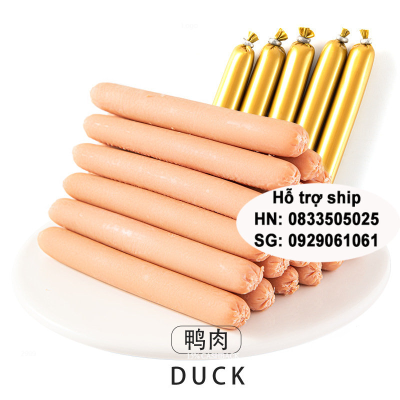 Doremiu - Xúc xích chó mèo  3 vị cho thú cưng