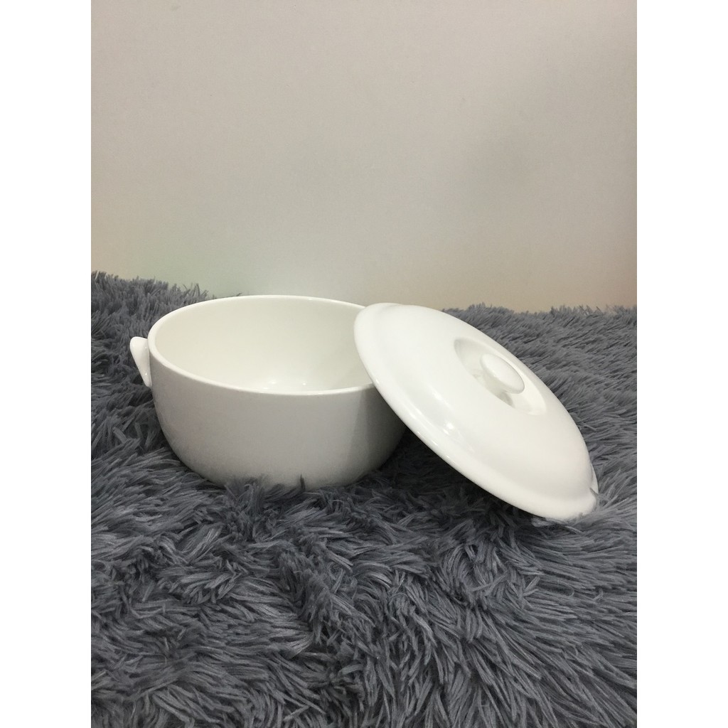 Thố sứ Minh Long cao cấp kt 18cm