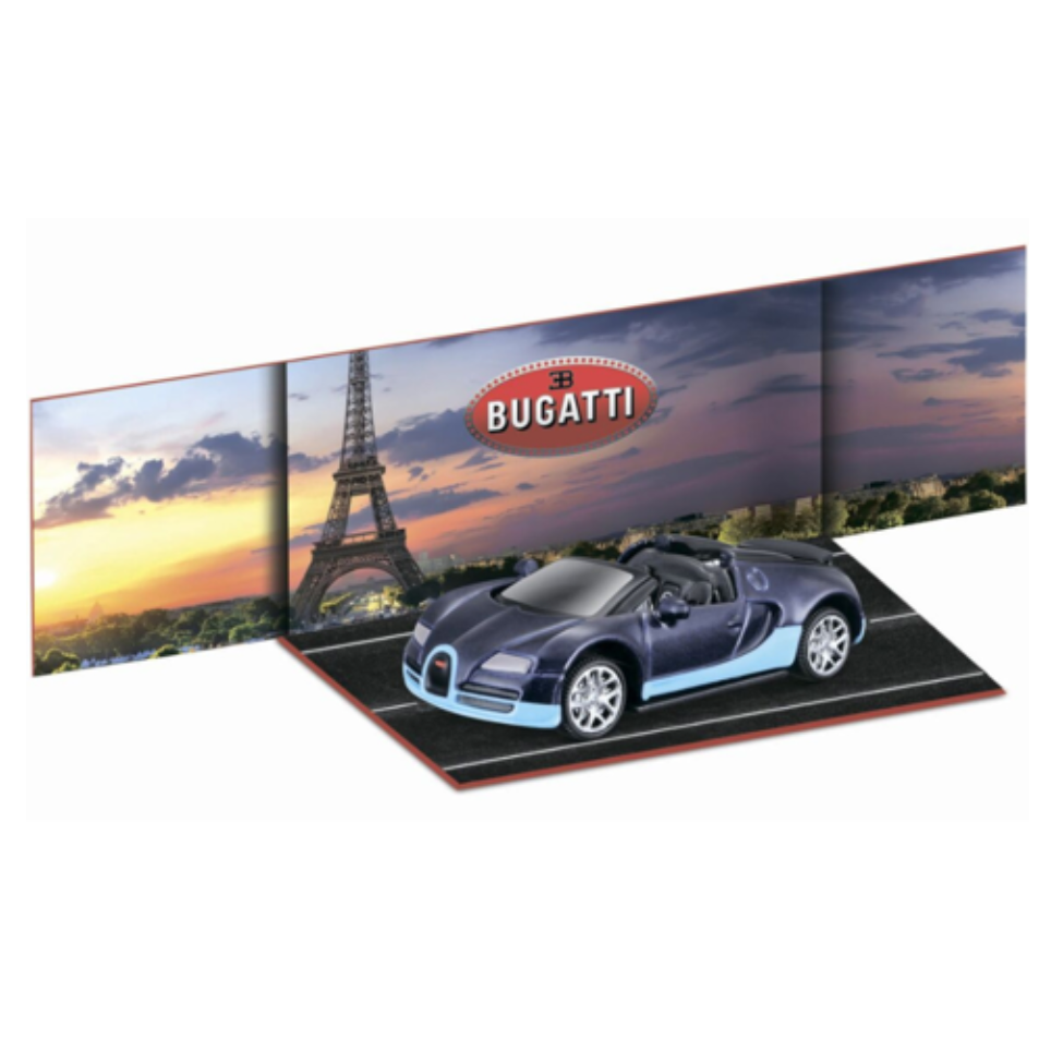 Mô hình xe Bugatti Veyron, Chiron, Divo 1:64