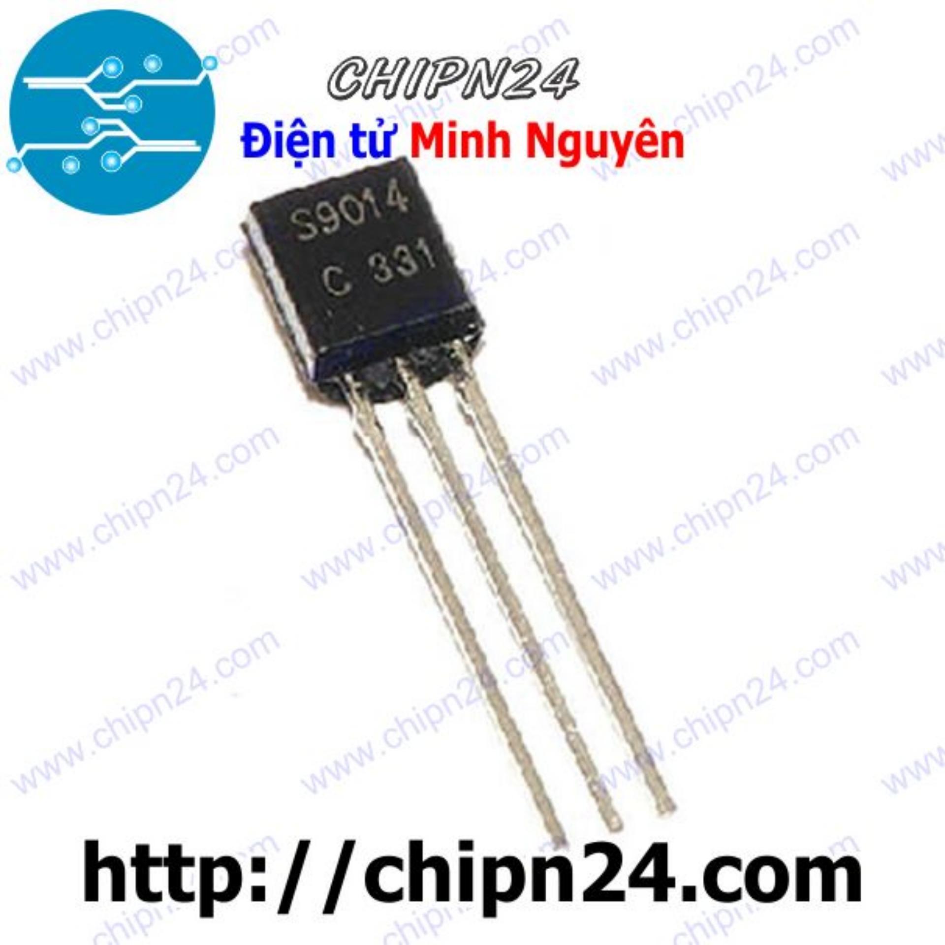 Transistor s9014 to-92 45v npn 100ma