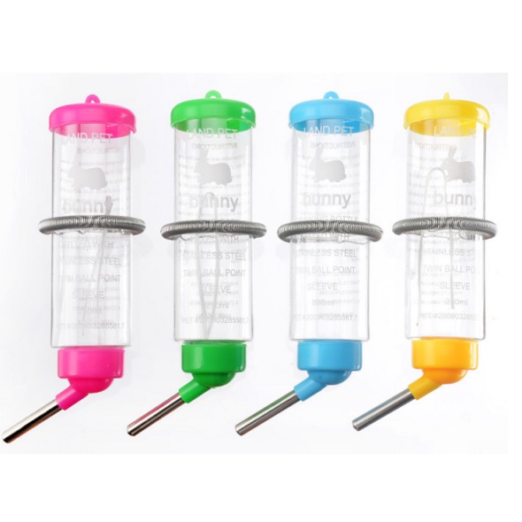 Bình nước hamster, nhím kiểng, 80ml,125ml,250ml