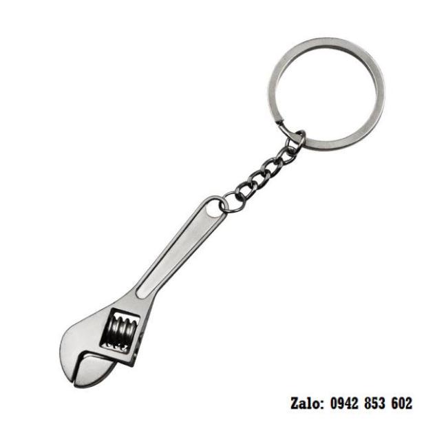 Móc khoá Mỏ lết mini inox