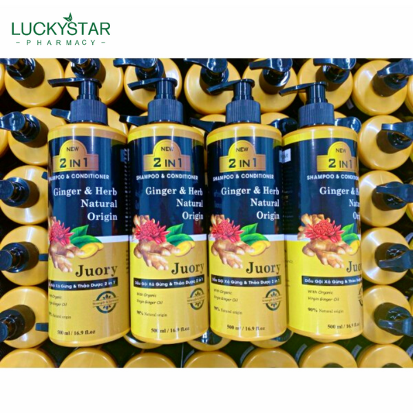 Dầu Gội Gừng và Thảo Dược Lucky Star
