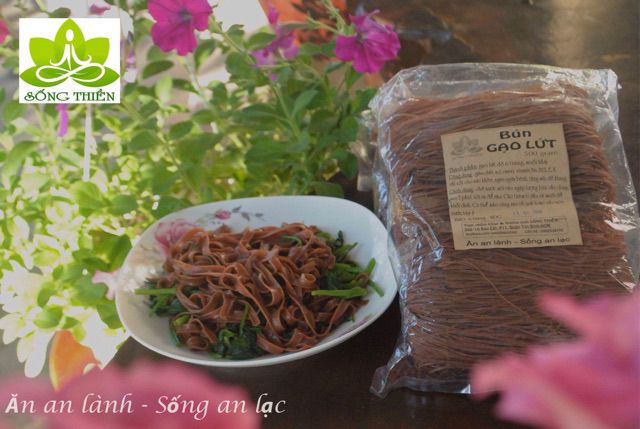 500g Bún Gạo Lứt Đỏ Thực Dưỡng Eatclean