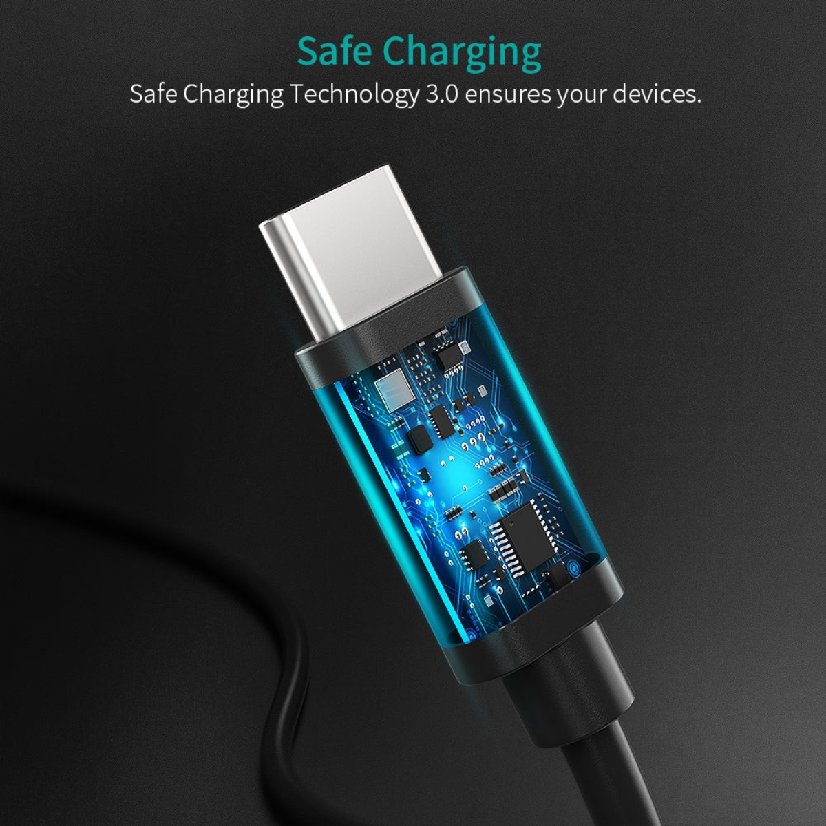 Cáp sạc nhanh Choetech CC000 Type C to Type C 3A Series (Hàng chính hãng)