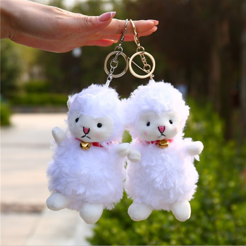 [HCM]Móc khóa hình con cừu trắng siêu dễ thương A217