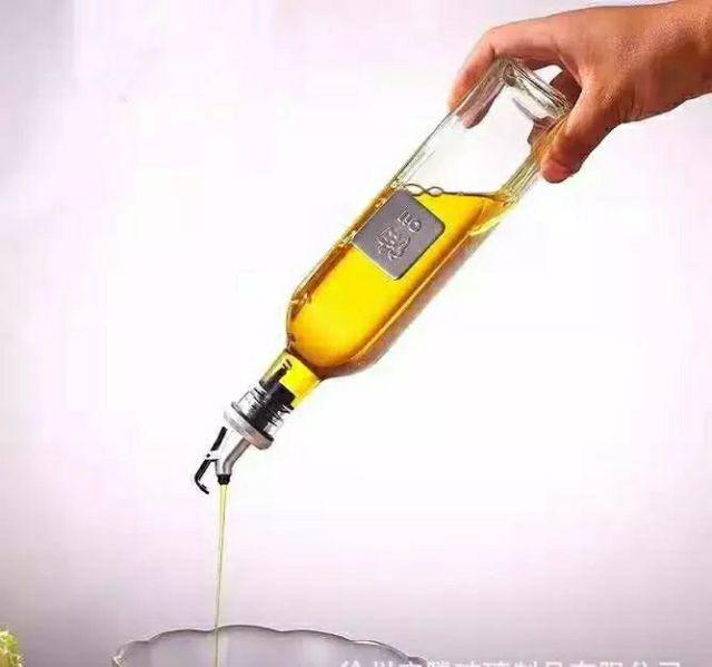 Chai Thủy Tinh Đựng Dầu Ăn, Nước Mắm 500ML