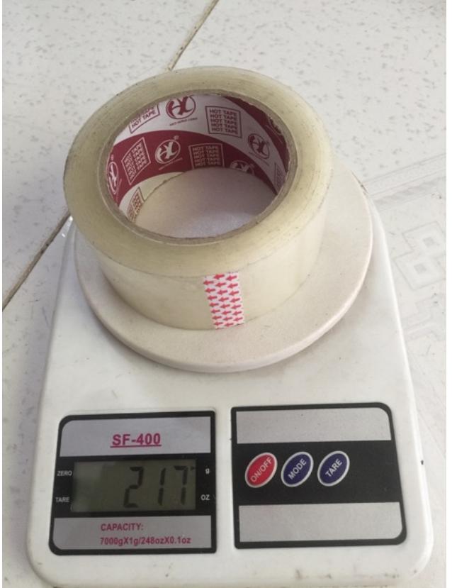 Băng keo trong 5f 100 ya (1 cuộn)