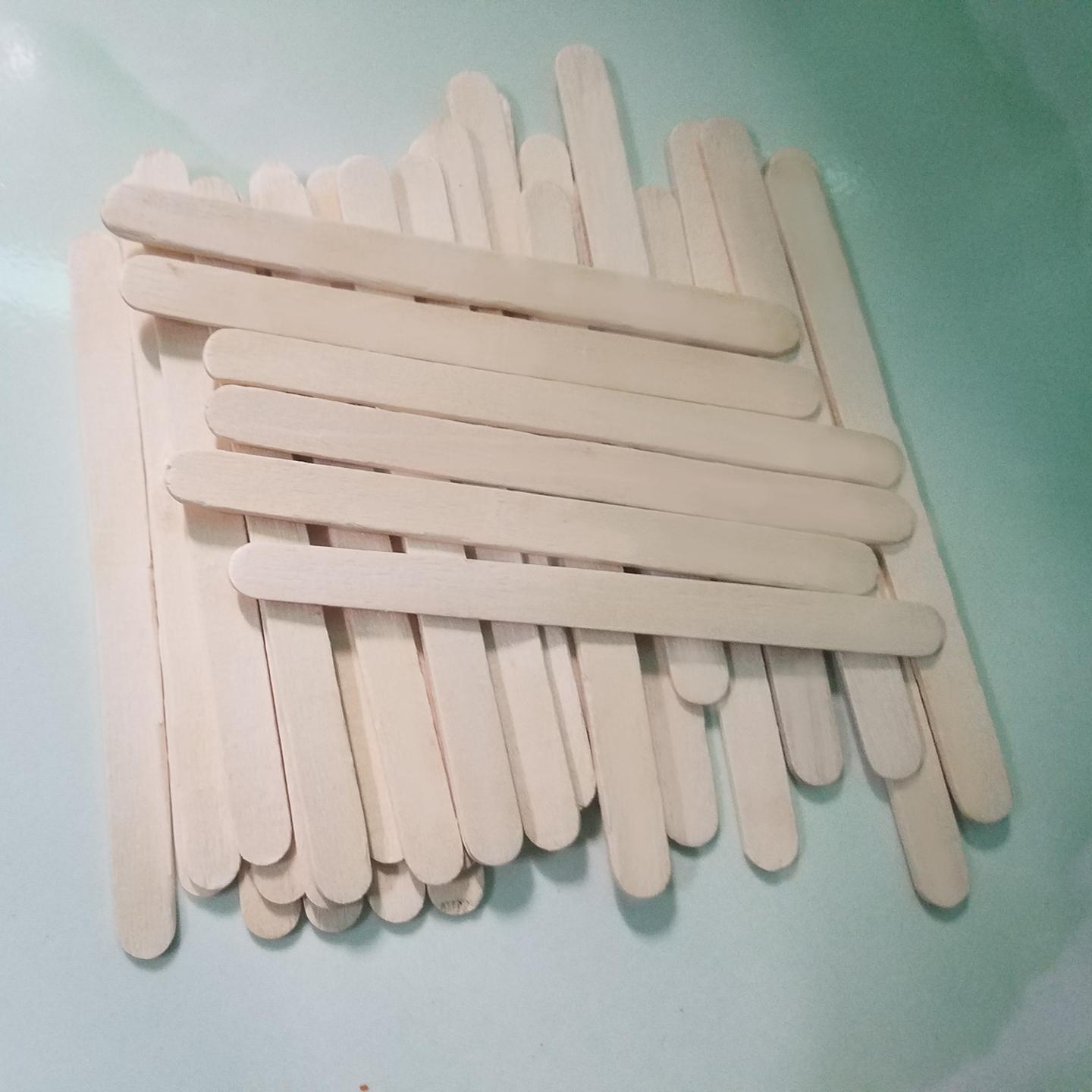 Combo 30 que gỗ lấy sáp - Que kem thông dụng - MINABEAUTY
