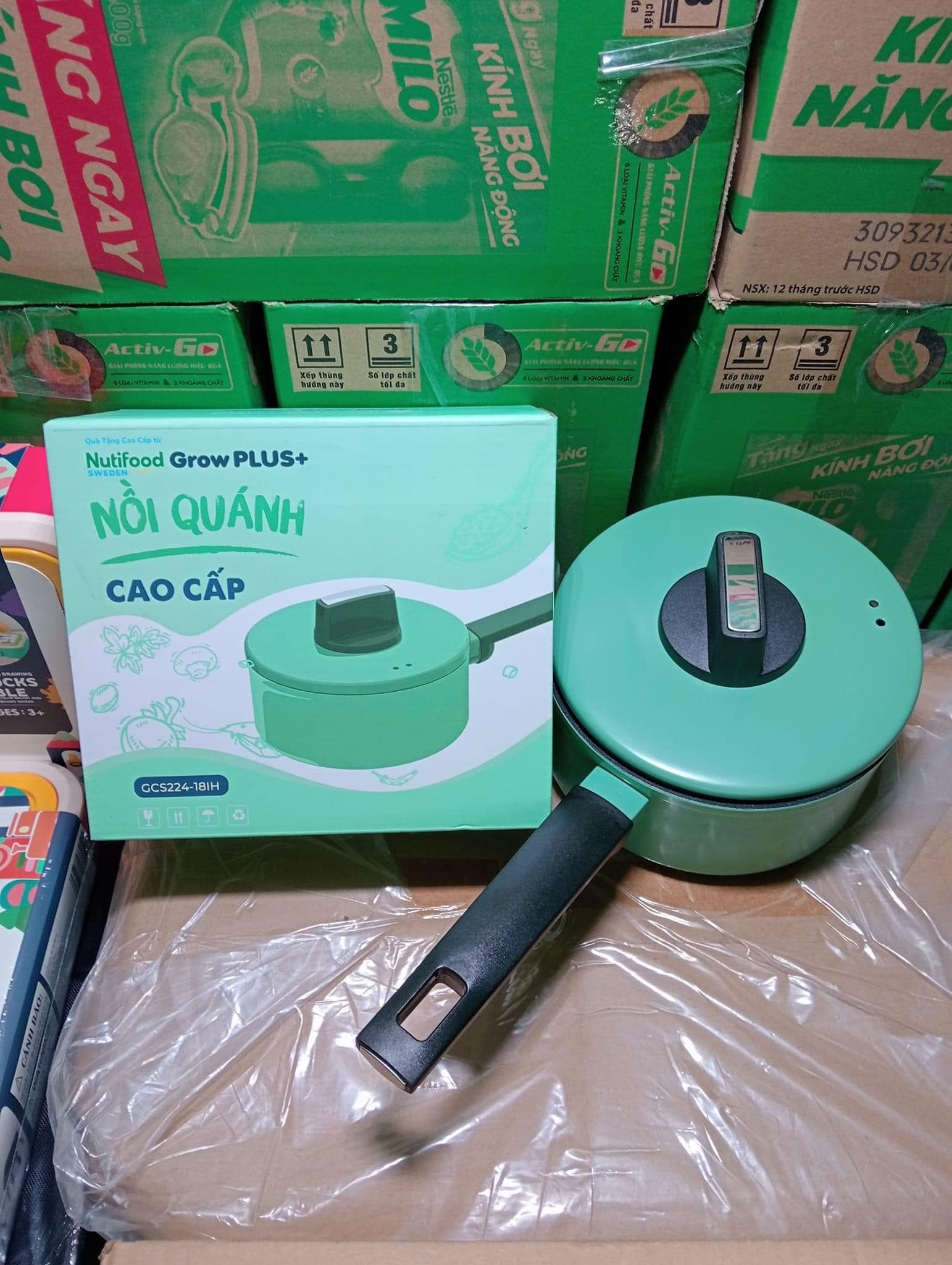 Nồi Quánh Chống Dính 18cm HKM Nuti