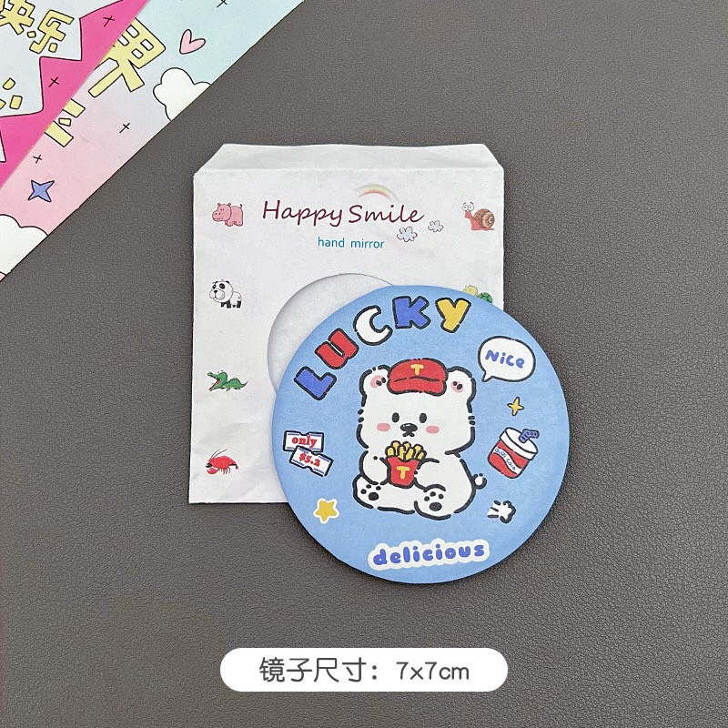 Gương soi mini bỏ túi tiện lợi