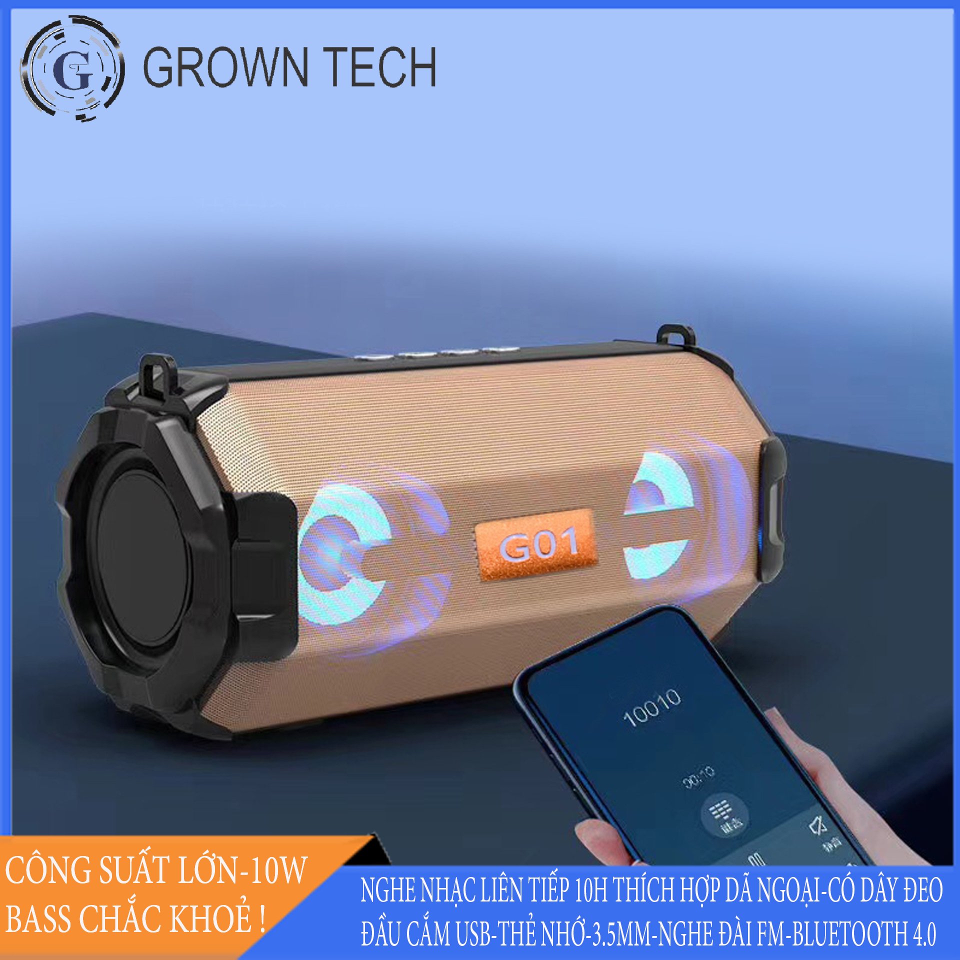 >> BÁO GIÁ LOA TRẦM BOSE BASS MODULE 700 - HÀNG CHÍNH HÃNG | Shopee Lazada Sendo Tiki mới nhất 104 Loa bluetooth bass trầm Grown Tech KM205 - kết nối cùng lúc 2 loa - dung lượng pin lớn, âm thanh cực đỉnh, hàng chính hãng tặng kèm dây đeo