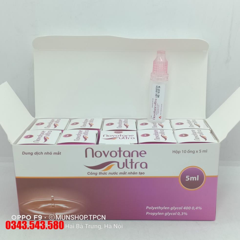 Dung dịch nhỏ mắt Novotane Ultra 5ml