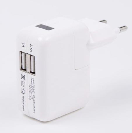 Củ sạc 2 cổng USB đa năng