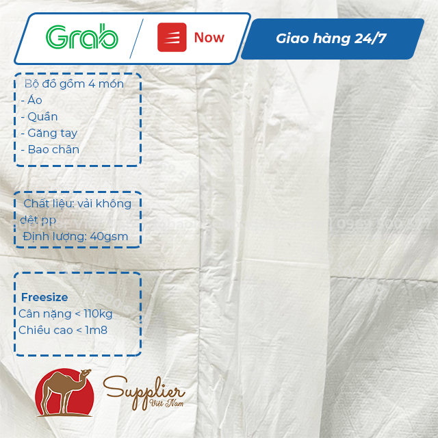 Bộ đồ bảo hộ y tế phòng dịch CẤP ĐỘ 3 - LAMINATE LEVEL 3