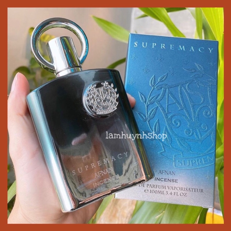 [ CHÍNH HÃNG] Nước hoa SUPREMACY AFNAN INCENSE 100ml