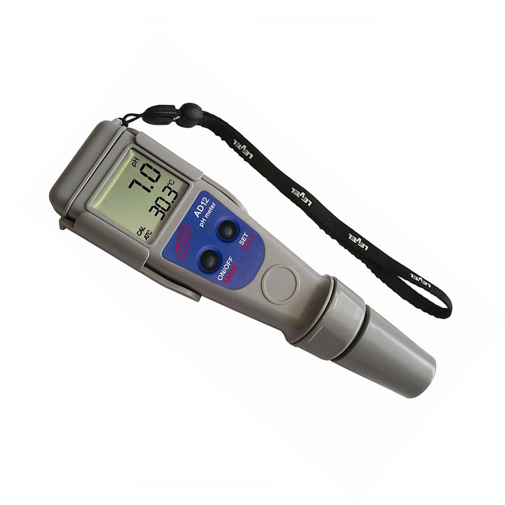 [HCM]Máy đo PH và nhiệt độ dạng bút chống thấm nước AD12