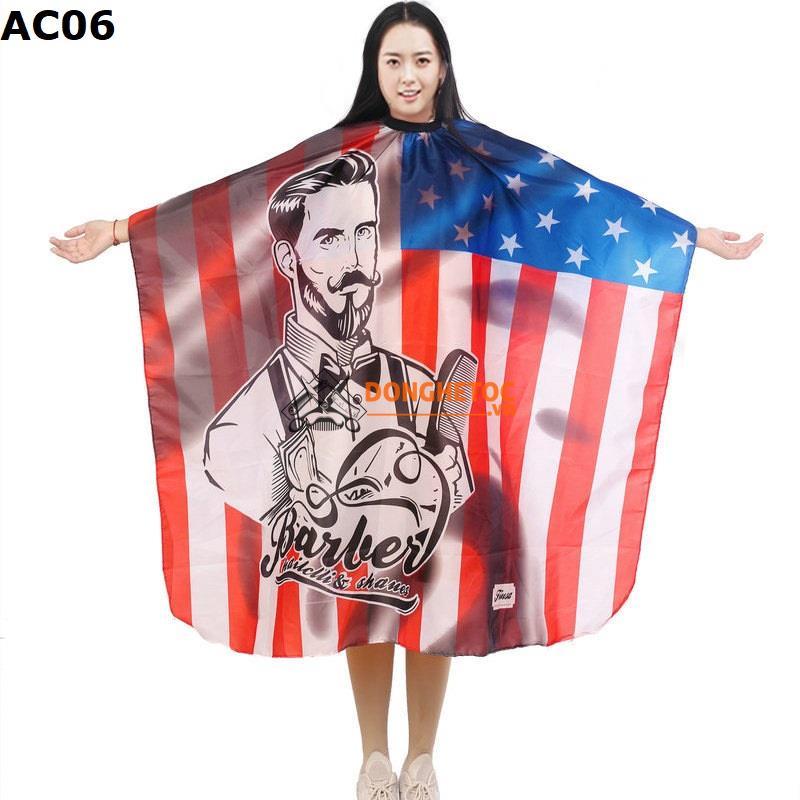Áo choàng cắt tóc barber