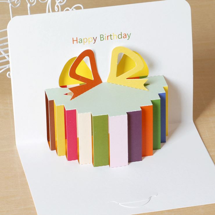 Thiệp Mừng Sinh Nhật Dạng Mở 3D Độc Đáo (11.5X15.5Cm)