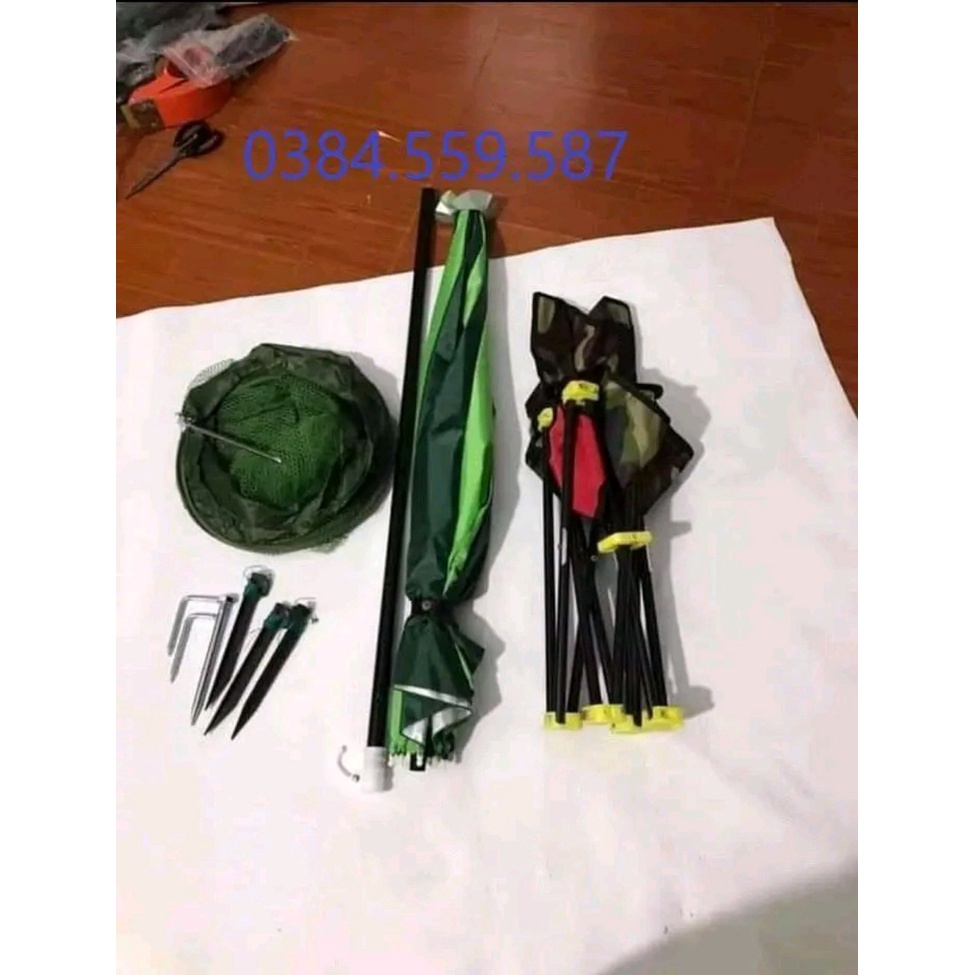 Combo 3 món Ô - ghế - rọng đựng cá siêu rẻ