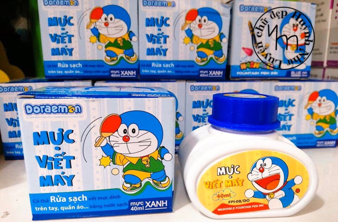 🌻 Mực bút máy học sinh Doremon