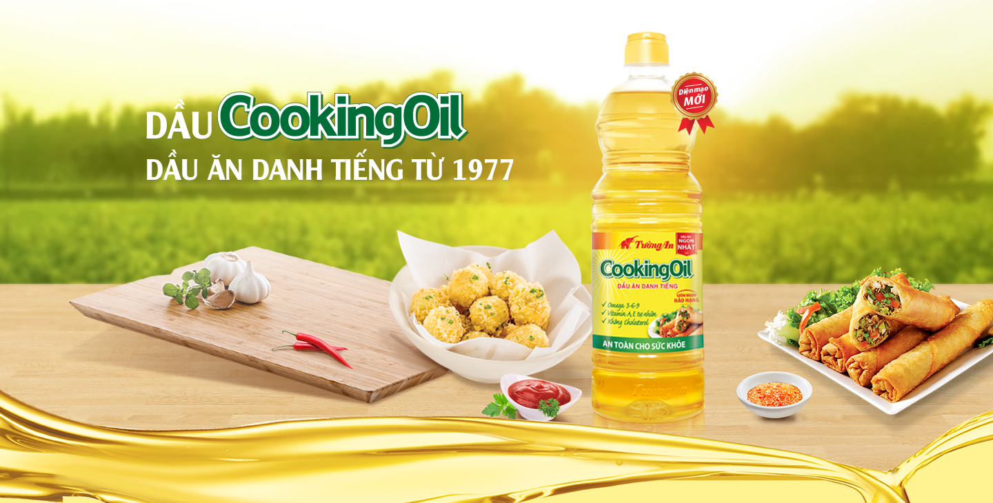 Dầu ăn Tường An chai 1 Lít,