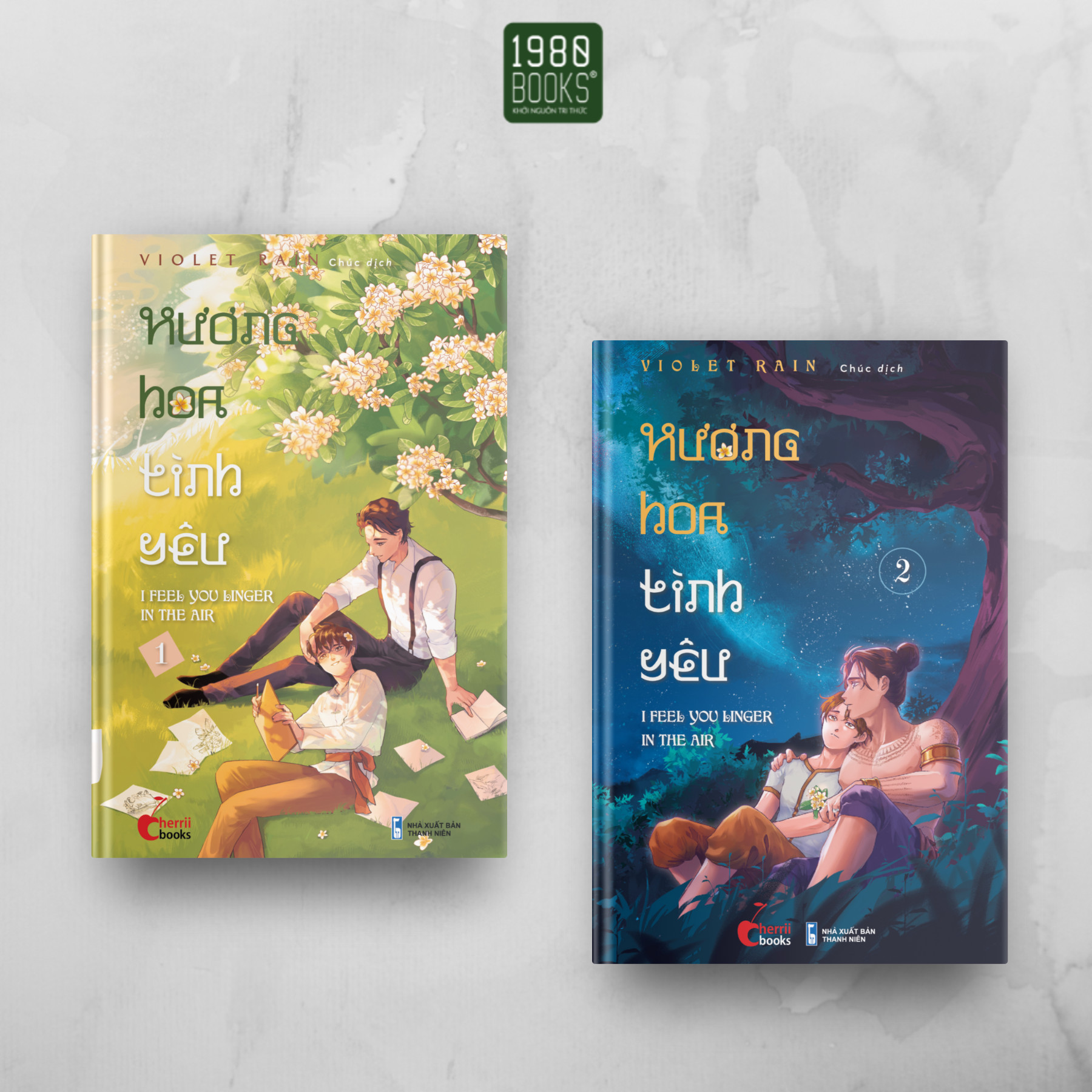 Sách - combo hương hoa tình yêu tập 1, 2