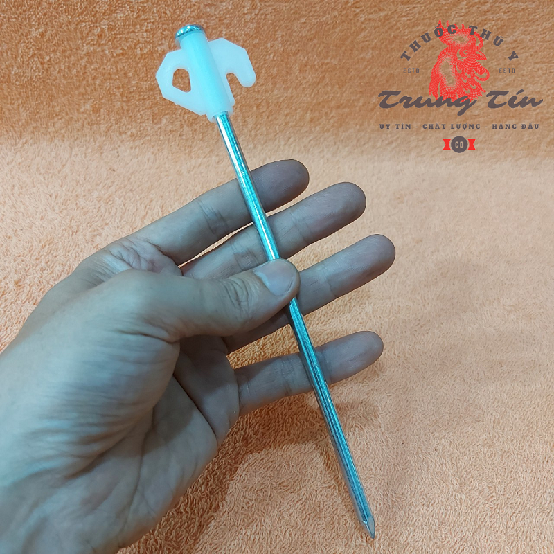 Cọc dây cột gà (lều trại) cao cấp - cọc dài 20cm