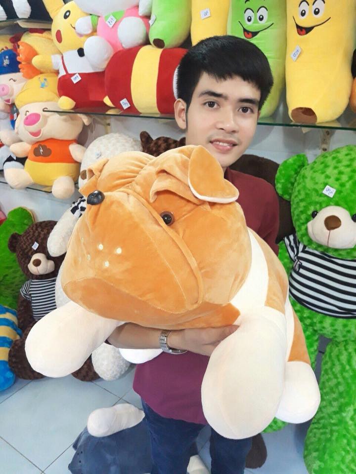 GẤU BÔNG CHÓ PUG MẶT XỆ SIZE LỚN CAO CẤP SIÊU MỀM MỊN GIÁ RẺ