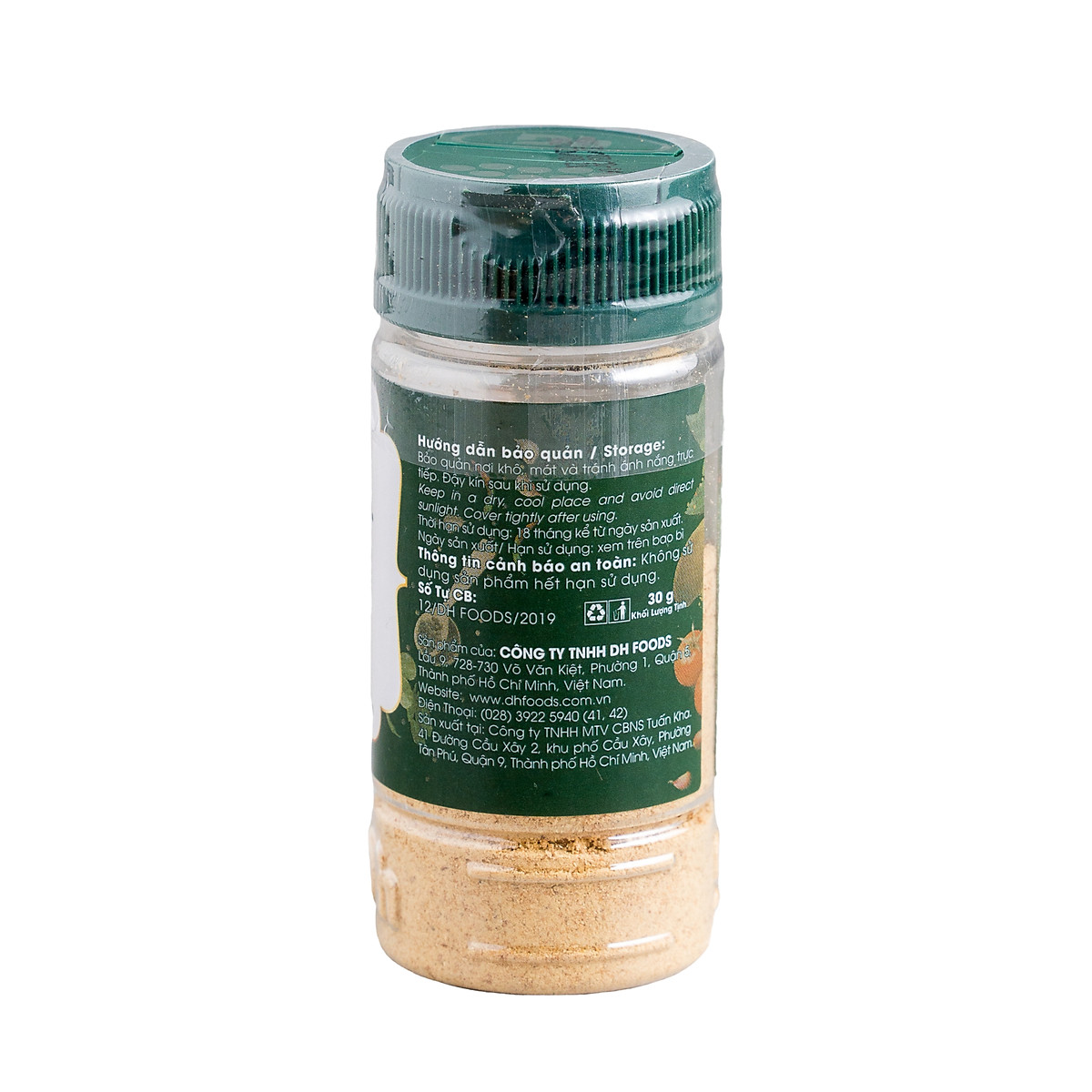 Gừng Bột Natural Dh Foods (30G)