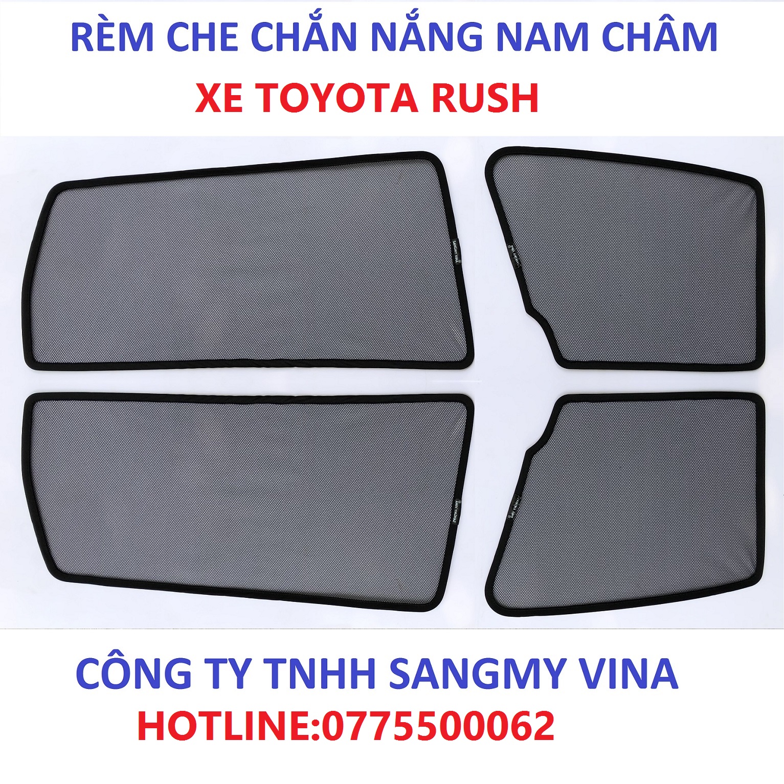 RÈM CHE CHẮN NẮNG NAM  CHÂM XE TOYOTA RUSH