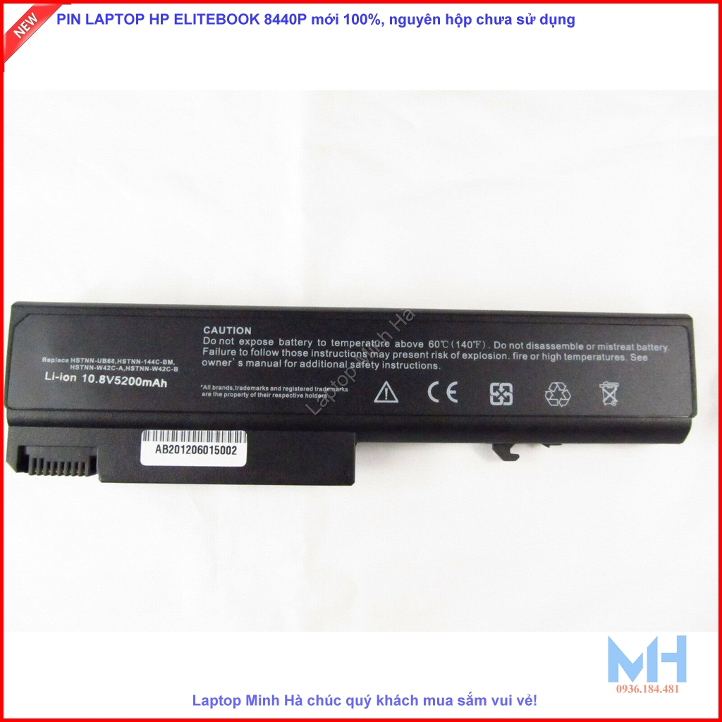 Pin laptop HP EliteBook 6930p loại tốt
