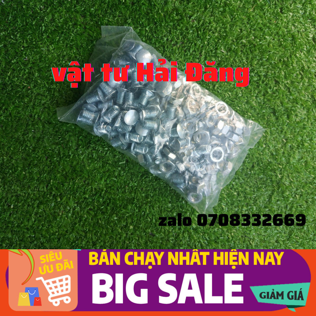 Ốc bắt kệ sắt v lỗ (Combo 50 con ốc ) Đa năng