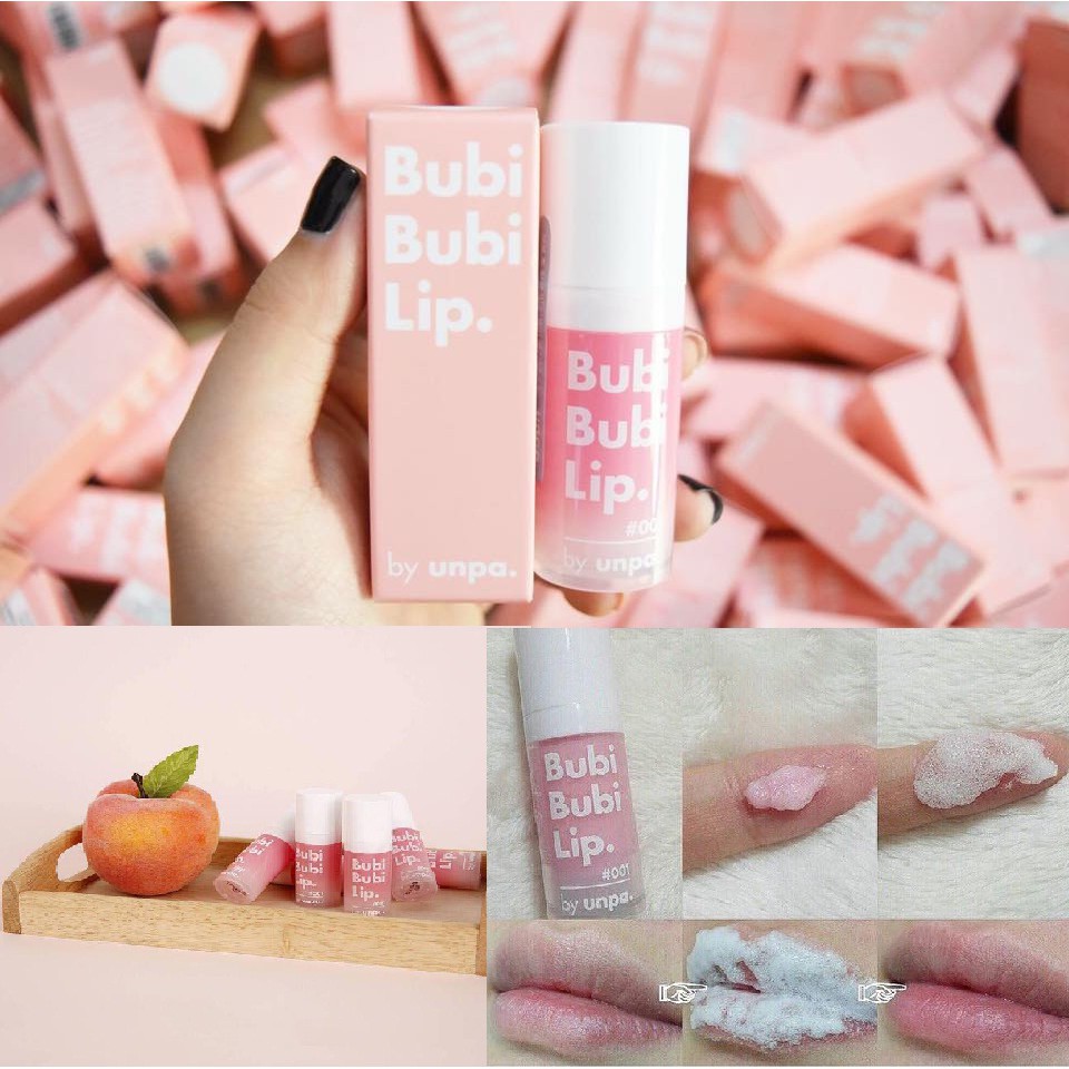TẨY TẾ BÀO CHẾT MÔI SỦI BỌT UNPA BUBI BUBI LIP