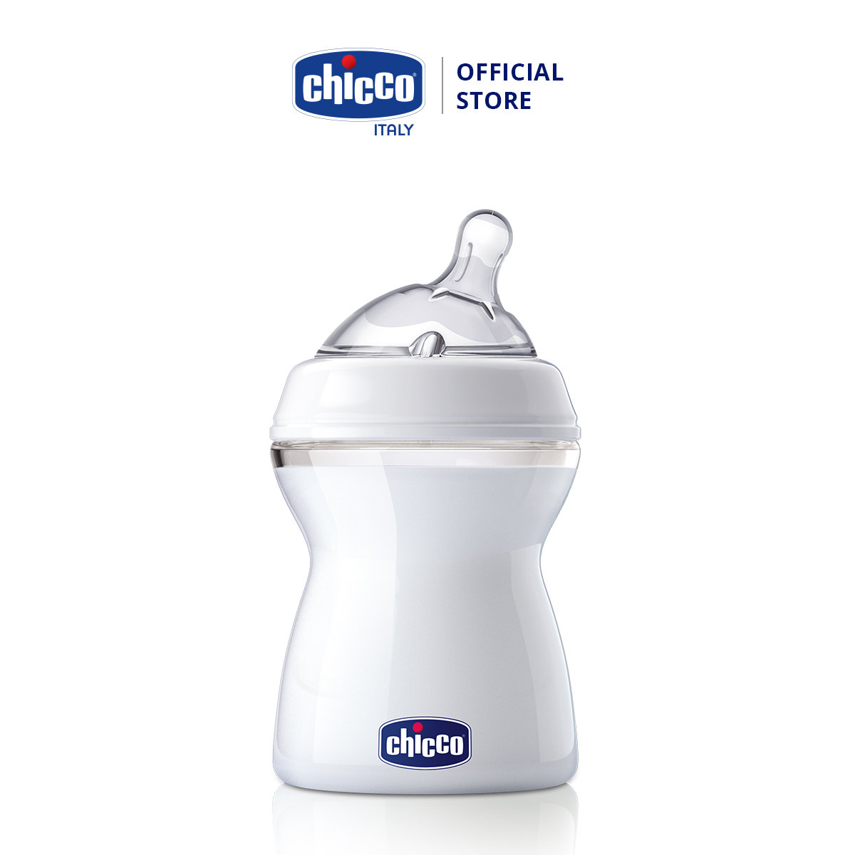 Combo Bình sữa núm nghiêng Pisa 2M+250ml & Cọ rửa bình silicone