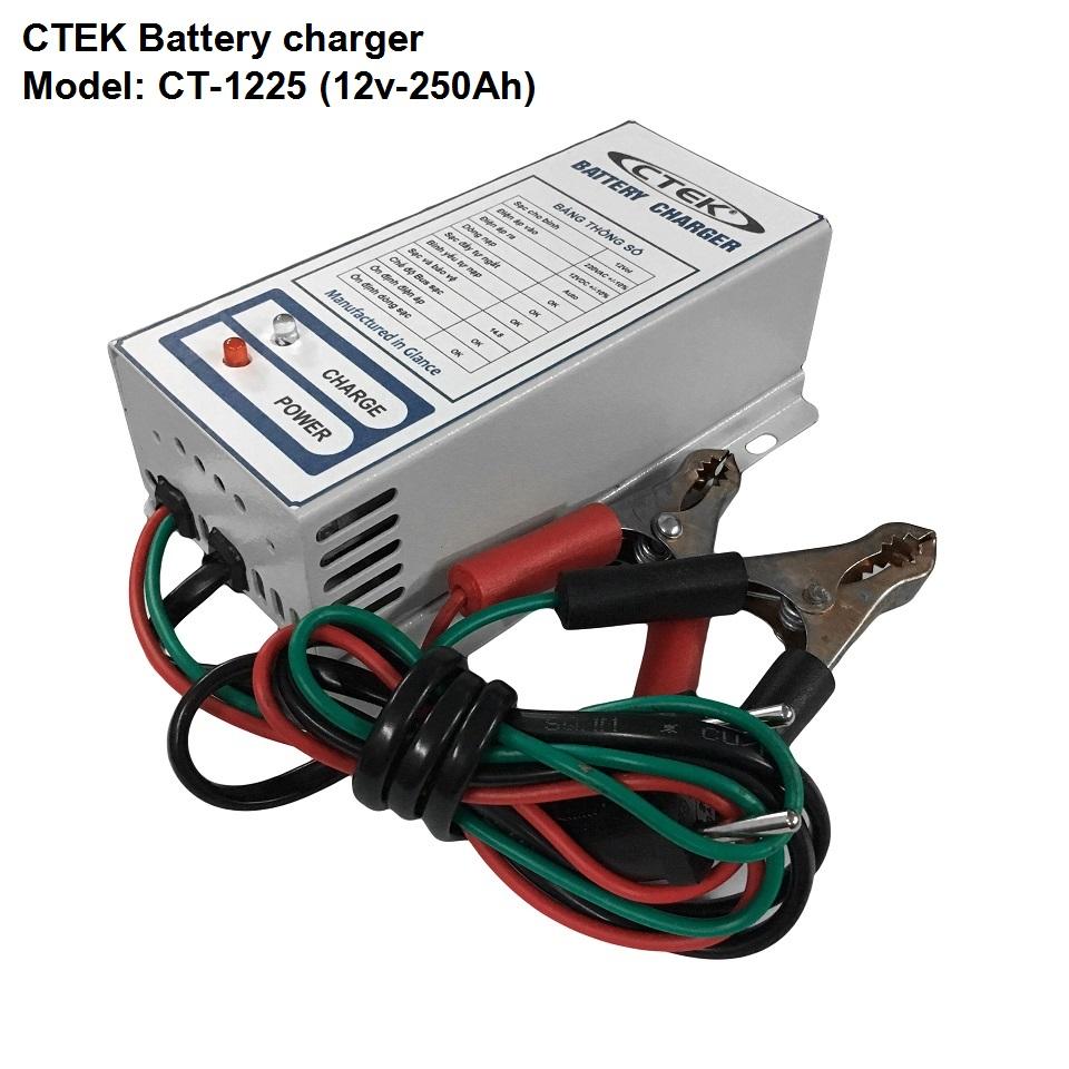 Máy nạp ắc quy tự động CTEK CT1225 (12V-250Ah)