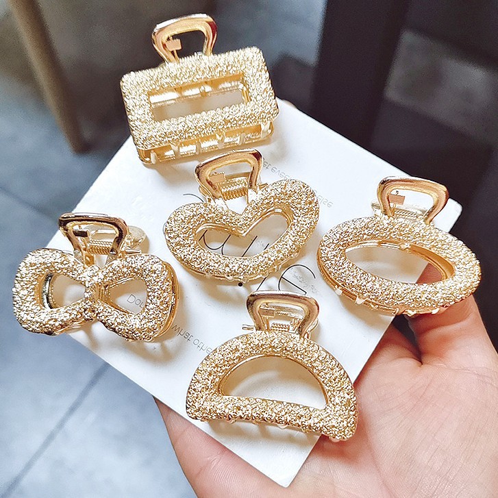 SET 5 KẸP TÓC ĐÍNH ĐÁ MÃU MỚI NHẤT 2020
