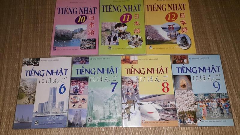Mua Bộ sách giáo khoa tiếng Nhật lớp 6-12 (tặng 4 ebook ảnh sách giáo viên lớp 6-9 + 1 ebook PPCT)