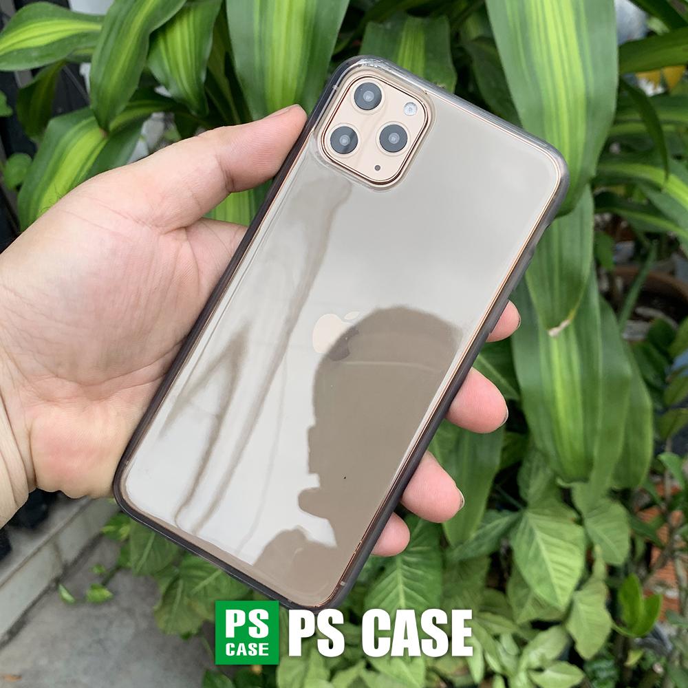 Ốp lưng dẻo chống sốc cao cấp dành cho iPhone 11 Pro Max - Màu đen mờ - PS Case Phân Phối