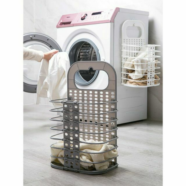 Giỏ đựng đồ treo tường gấp gọn
