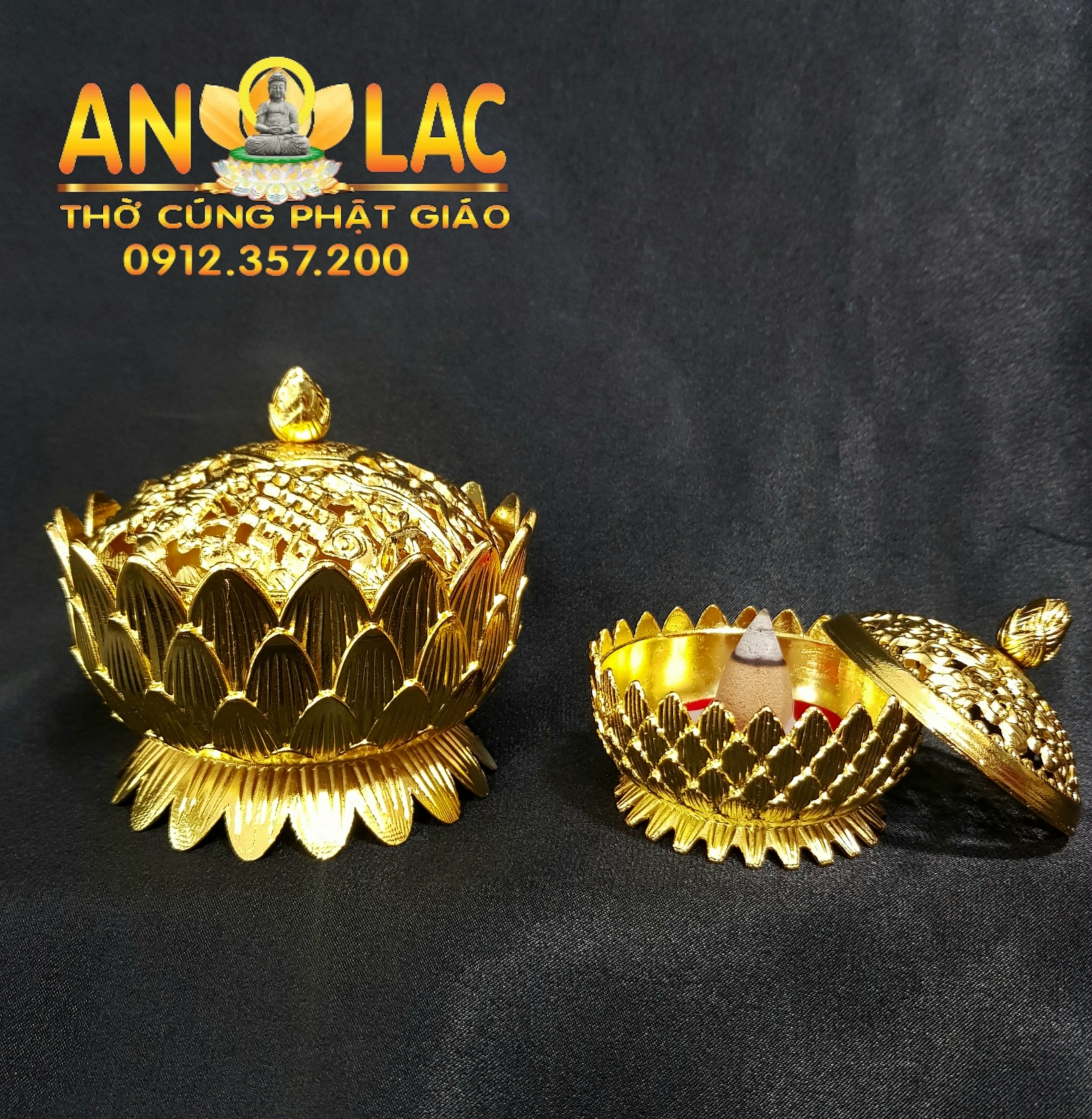 Lư Xông Bông sen LHSC nhỏ 2B