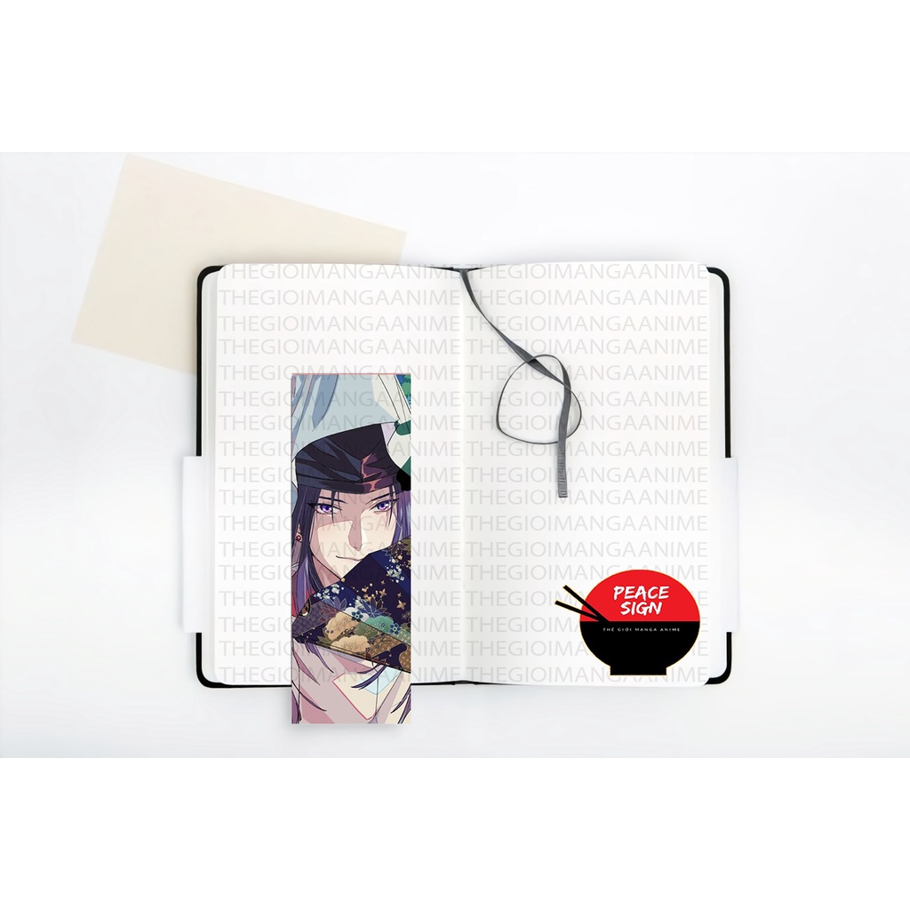 Bookmark IN HÌNH Hikaru no go Kì thủ cờ vây khác anime chibi 2 mặt quà tặng xinh xắn