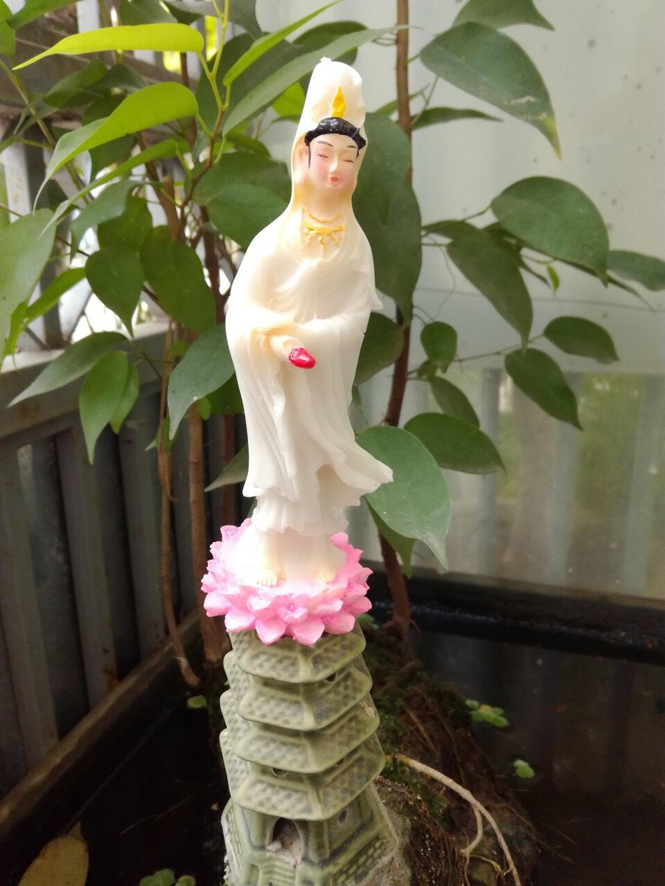 [HCM]Tượng Quan Âm Trang Trí Hổ Cá Bể Cá-Hòn Non Bộ..