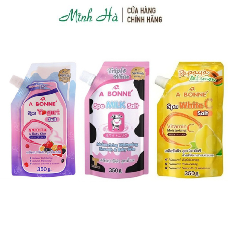 Muối tắm sữa bò Thái Lan A Bonne Spa Milk Salt 350g