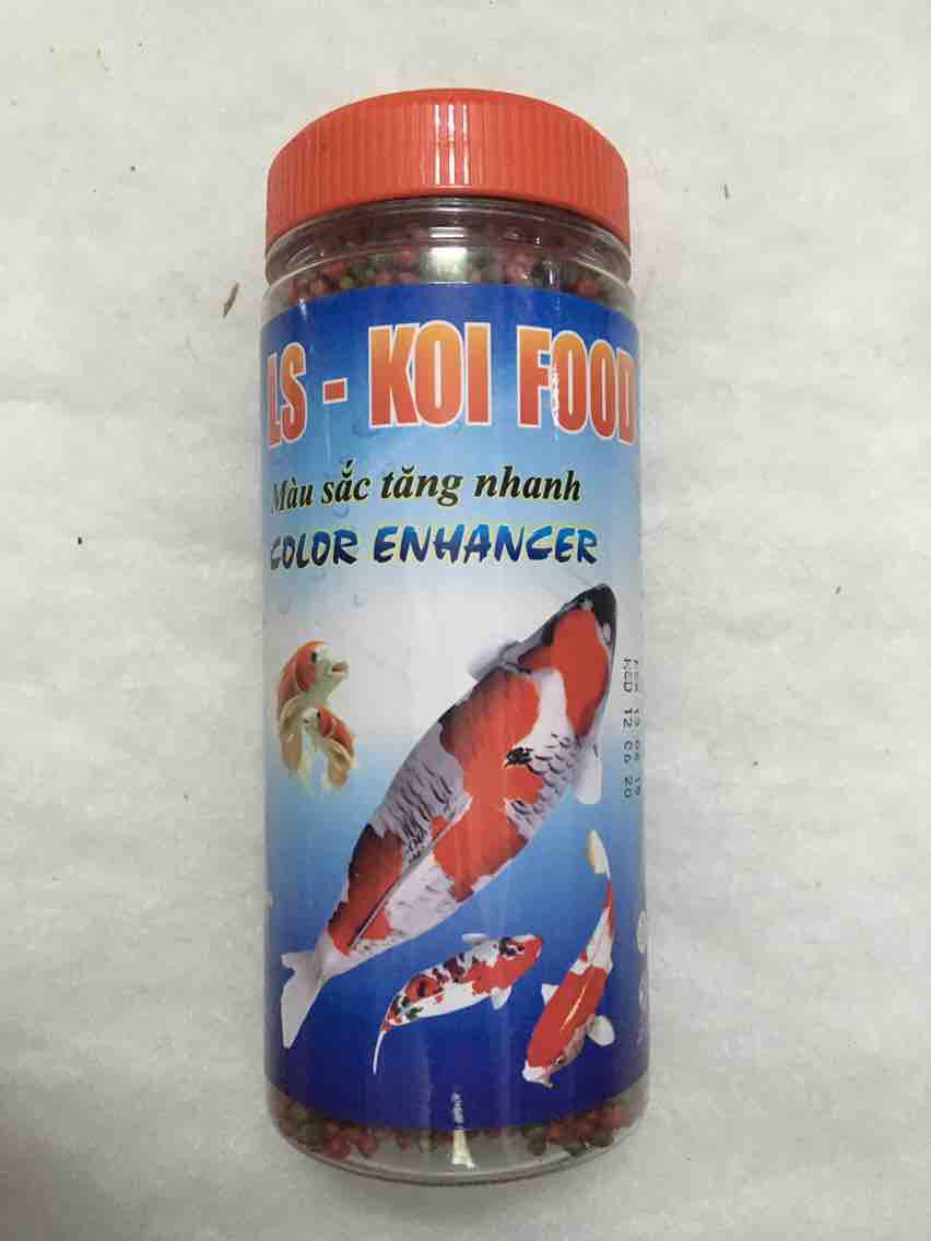 [HCM]Thức ăn cho cá Koi tăng màu nhanh 250g