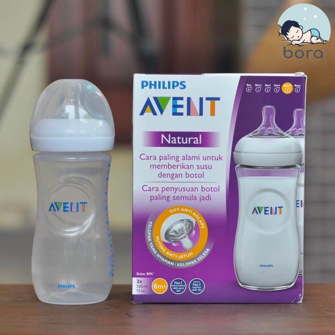 AV natural 60 125 260 330ml milk bottle [select 0-y Knob] [authentic guarantee]