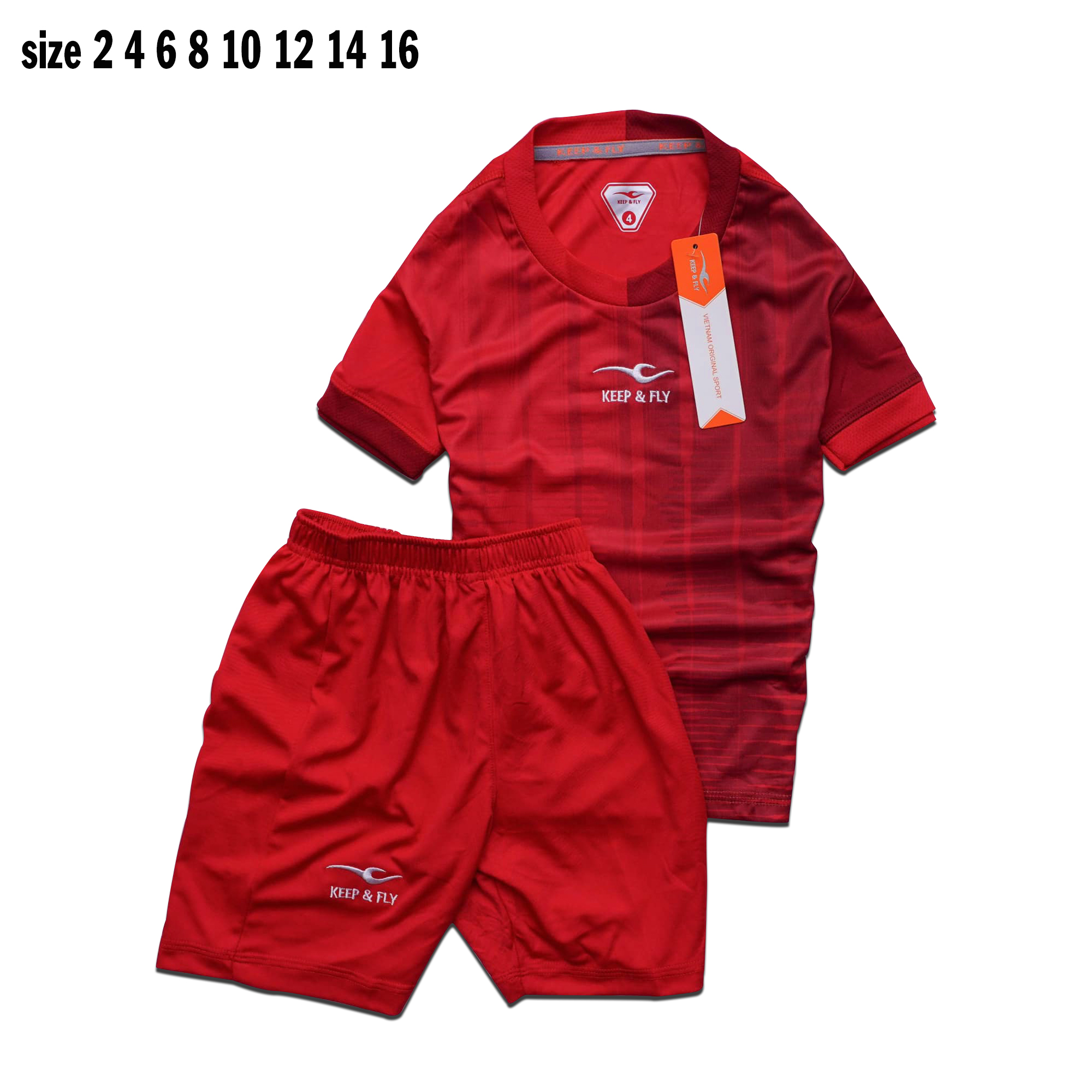 Áo bóng đá Razy Kid trẻ em 2021 1 bộ keep and fly